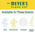 Mrs. Meyer's Laundry Booster, Pair with Liquid Laundry Detergent, Honeysuckle, 18 Ounce (Pack of 6)