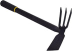 Hoe and Cultivator, Hoe Garden Tool, Hand Hoe Cultivator Garden Tool, Thickened Manganese Steel, Garden Hoe for Weeding, Planting, Loosening Soil, Digging，No Assembly Required