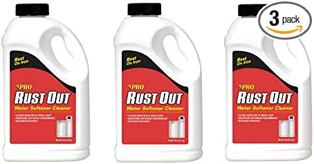 Pro Products Rust Out RO05B Water Softener Cleaner And Iron Remover, 4.75 lb. Bottle, 3 Pack