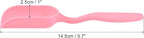 MECCANIXITY 5.7 Inch Gardening Shovel Spoons 6 Pack Mini Soil Scoops Cultivation Transplanting Tools, Pink