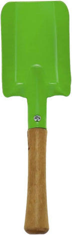 Bitray 4PCS Wooden Mini Sand Shovels Metal Spade with Sturdy Wooden Handle Safe Gardening Tools Trowel Shovel