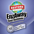 Restore Naturals Enzaway Carpet Spot Cleaner - 22oz - Pet Stain Remover Spray for Carpet - Gentle, Non-Toxic Stain Remover | Cruelty-Free | Made in USA - 3 Pack