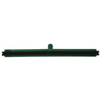 Vikan 77542 Squeegee,Fixed Head,Floor,24",PP/RB,Green