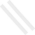 2PCS Replacement Silicon Rubber Squeegee Blade, 12 Inch White