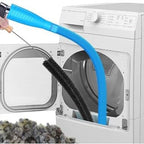Washing Machine Dryer Vacuum Cleaner Vent Cleaning Brush kit Hose with Brush (Blue)