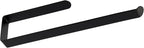 Self Adhesive Paper Towel Holder Under Cabinet Mount, 304 Stainless Steel Wall Mount Paper Towel Roll Rack for Kitchen Cabinet, Bathroom (Blakc)