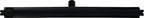 Vikan 77549 Squeegee,Fixed Head,Floor,24",PP/RB,Black