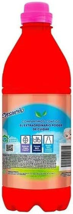 Ensueño Fabric Softener Durazno y Frutos Rojos, 740ml, 3 Pack