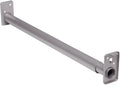 Knape & Vogt, 30 48-Inch, Pro by John Sterling RP0022-30/48 Adjustable Closet Rod, 30-48 inch, Platinum Gray