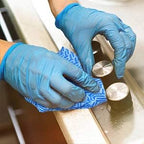 JEBBLAS Reusable Handi Wipes Disposable Cleaning Towels Dish Cloths, 100 Count/Pack, Blue