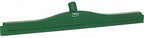 Vikan 77142 Squeegee,Ultra Hygiene,Dbl Blade,24",PP/RB,GN