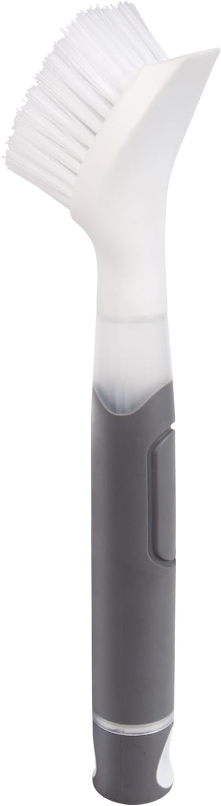 CELOX Dish Soap Brush with Soap Dispenser for Dishes, Pans, Sink, Pots