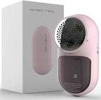 Rechargeable Fabric Shaver, Magictec Lint Remover Sweater Defuzzer Lints Fuzzs Pills Pilling Trimmer for Clothes and Furniture -Battery Operated Pink