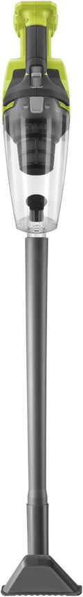 RYOBI - 18V Handheld Vacuum Cleaner with Extension Tube and Hard Floor Brush - 4.24 kPa - 0.85 m3/Min - Collector 600 ML - Comes with Crevice Tool with Retractable Brush - RHV18F-0