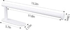 Paper Towel Holders,Paper Towels Rolls - for Kitchen,Paper Towels Bulk- Self-Adhesive Under Cabinet,Both Available in Adhesive and Screws,Stainless Steel Paper Towel Holder(White)