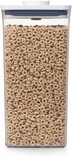 OXO Good Grips POP Container - Airtight Food Storage - Big Square Tall 6.0 Qt Ideal for bulk snacks and cereal