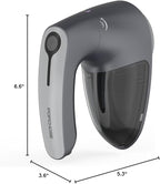 POPCHOSE Fabric Shaver for Clothing, Electric Lint Remover Sweater Shaver to Remove Pilling, Depiller for Clothes, Furniture, Couch, Fuzz with 6-Leaf Blades Extra, Electrostatic Brush