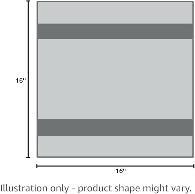 Puomue 6 Pack Microfiber Glass Cleaning Cloth, 16 Inch X 16 Inch, Lint Free Quickly Clean Window, Glasses, Windshields, Mirrors, and Stainless Steel, Camel