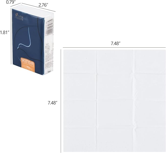 Readsky 480-Pack Mini Pocket Packs Facial Tissues, Pocket Tissues Travel Packs Small, 4-Ply Each Sheet Size