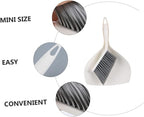 Mini Broom Dustpan Brush Dustpan Set Portable Cleaning Kit Compact Household Supplies