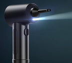 Newhouse Electric Cordless Compressed Air Duster NHAD-BR-001, 3-Speed Electric Duster for Cleaning, Air Blower Gun for Car and Computer Accessories, Rechargeable Handheld Blower and Air Inflator