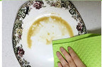 Reusable Cleaning Cellulose Sponge Cloths Absorbent Wipes Clean Kitchen Car Dish Eco-Friendly Dishcloth Hand Towel Auto - 1pack (5pcs)