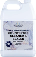 Countertop Cleaner & Sealer – Streak-Free Spray for Granite, Marble & Quartz | Cleans & Protects in One Step | USDA BioPreferred, Non-Toxic, No Film