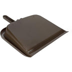 SPARTA Large Handheld Dustpan with Hanging Hole, Heavy-Duty Plastic Dustpan with Wide Lip for Countertops and Surfaces, Plastic, 10 Inches, Brown, (Pack of 12)