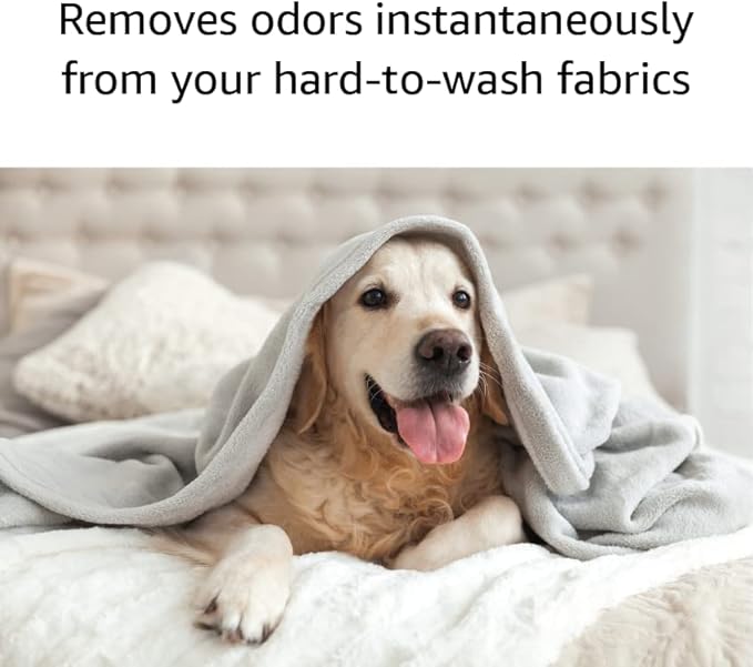 Amazon Basics Fabric Spray, Fabric Freshner, Fresh Scent, 32 fl oz, Pack of 2