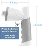 Electric Spin Scrubber, Bathroom Cleaning Brush Shower Scrubber Portable Rechargeable, Power Scrub Brush for Bathtub Sink Tile Grout Window Sill Kitchen Stove Cooker, Household Cleaning Tools