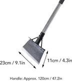 YWBL-WH Gardening Spade, Adjustable Steel Handle with Super Large Surface, Stainless Steel and Manganese Construction, Suitable for Weeding