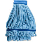 Genuine Joe - GJO47539 Blue Microfiber Wet Mophead Refill