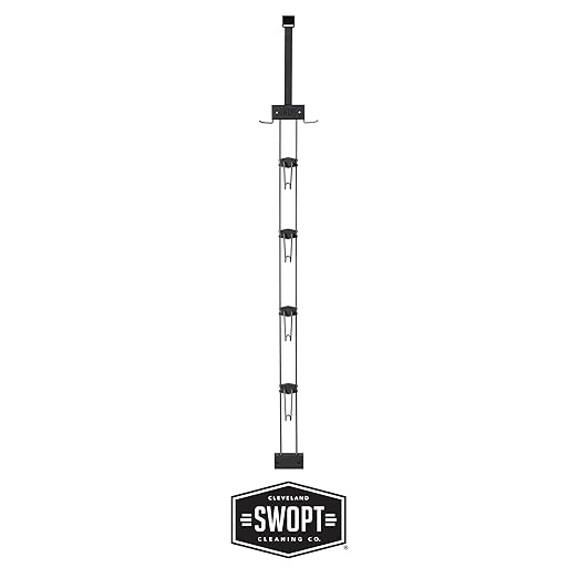SWOPT 7-Piece Ultimate Indoor Kit — Includes 48” and 60” Wooden Handles, Dust Mop, Cotton Mop, Angle Broom, Flexible Duster, Window Squeegee, and Organizer — Everything You Need to Clean Indoors