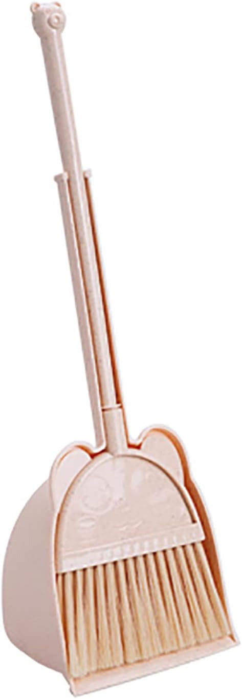 Children Small Broom and Dustpan Set,Learning Sweeping Tool,Kids Broom Kits,for Kitchen Bathroom Pet,Boys&Girls