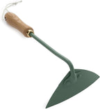 Barebones Triangle Hoe - Stainless Steel Blade Japanese Gardening Tools for Weeding Long Handle and Hand Hoe (Ash/Mint)