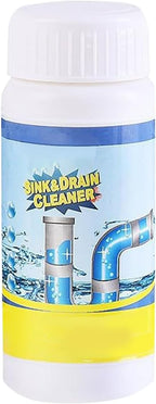 Sink & Drain Cleaner, Drain Cleaner Powder, 3.9 oz Bottle, Sewer Pipe Maintainer for Kitchen, Bathtub, Shower Drains (1Bottle)