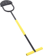 Half Moon Saw Tooth Lawn Edger Long Handle Garden Tool for Sidewalk Flower Bed Edging and Trimming