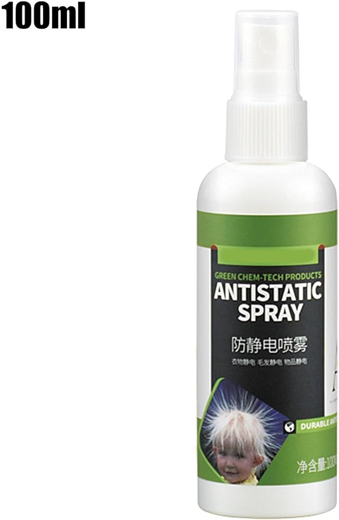 Anti Static Spray - 100ml Anti-static Spray - Static Cling Spray - Fabric Refresher - Travel Size Fabric Spray - Anti-static Spray For Clothes And Hair