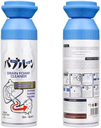 Foam Drain Cleaner – Hair Clog Remover for Kitchen, Sink, Tub & Bathroom Drains, Powerful Foaming Action, Fast Drain Unclogging, (2-Pack) HERIOS