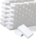 100 Pack Magic Cleaning Sponges Eraser, Multi-Functional Melamine Sponge Foam Cleaning Pads for Household Kitchen Bathroom Furniture Bathtub Sink Cleaning Kitchen Dish Sponge, 10x6x2cm