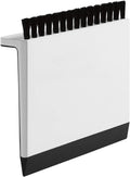 Kohler K-6379-0 Kitchen Sink Squeegee and Countertop Brush, Multi-Purpose, Cleans Wet and Dry Spills, Dishwasher Safe, White