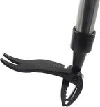 1Pcs Weed Puller, Stand up Weeder Weeding Tool, with Black Claw & Long Silver Metal Handle, 46" Weed Remove Tool for Lawn, Yard & Garden, No Bending or Kneeling Required