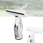 Electric Window Squeegee Glass Cleaner Tool, 3 in 1 Mirror Window Cleaner Squeegee Kit with Spray Cordless Electric Window Vacuum for Windows, Tiles, Glass, Mirror
