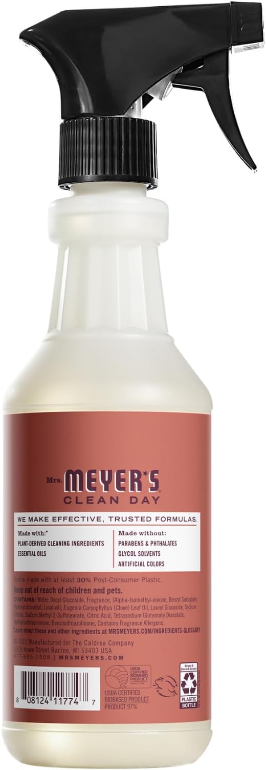 Mrs. MEYER'S CLEAN DAY Multi-Surface Cleaner 2 Pack Variety, 16 OZ Each, 1 CT (Mum + Fall Leaves)