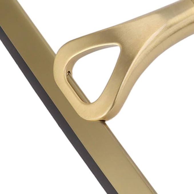 TOPINCN Stainless Steel Squeegee Window Cleaning Glassware Household Tile Squeegees Mirror Scratch Artifact for Glass Cleaner Gold Shower Squeegees