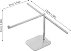 Eyeglasses Display Stand: Metal Frame Glasses Display Stand - Countertop Organizer for Sunglasses and Eyewear Storage in Retail Shops