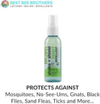Best Bee Brothers, Insect Repellent - 4oz Soothe + Shield Body Lotion and 2oz Shake + Shield Body Mist
