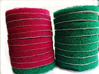 20 Pieces Scrub Pads Drill Power Brush Tile Scrubber Scouring Pads Cleaning Kit Including 2 Kinds of Abrasive Buffing Pads Replacement for Home Kitchen House Indoor Outdoor Cleaning (4 Inch)