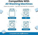 FURME Washing Machine Cleaner Tablets for Pet Owners – 24 Pack Deep Cleaning Descaler for HE Front & Top Load Washers – Removes Pet Hair Odor, Residue & Grime – Septic Safe – 12 Month Supply