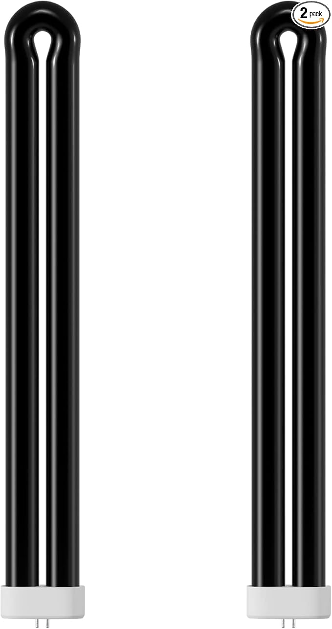 Dichroma BB-40blk 40W Black Light Replacement Bulb Compatible with Black Flag Model BZ-40BLK, BZ-40DX, BZ-40MAX Bug Zapper, 2 Pack